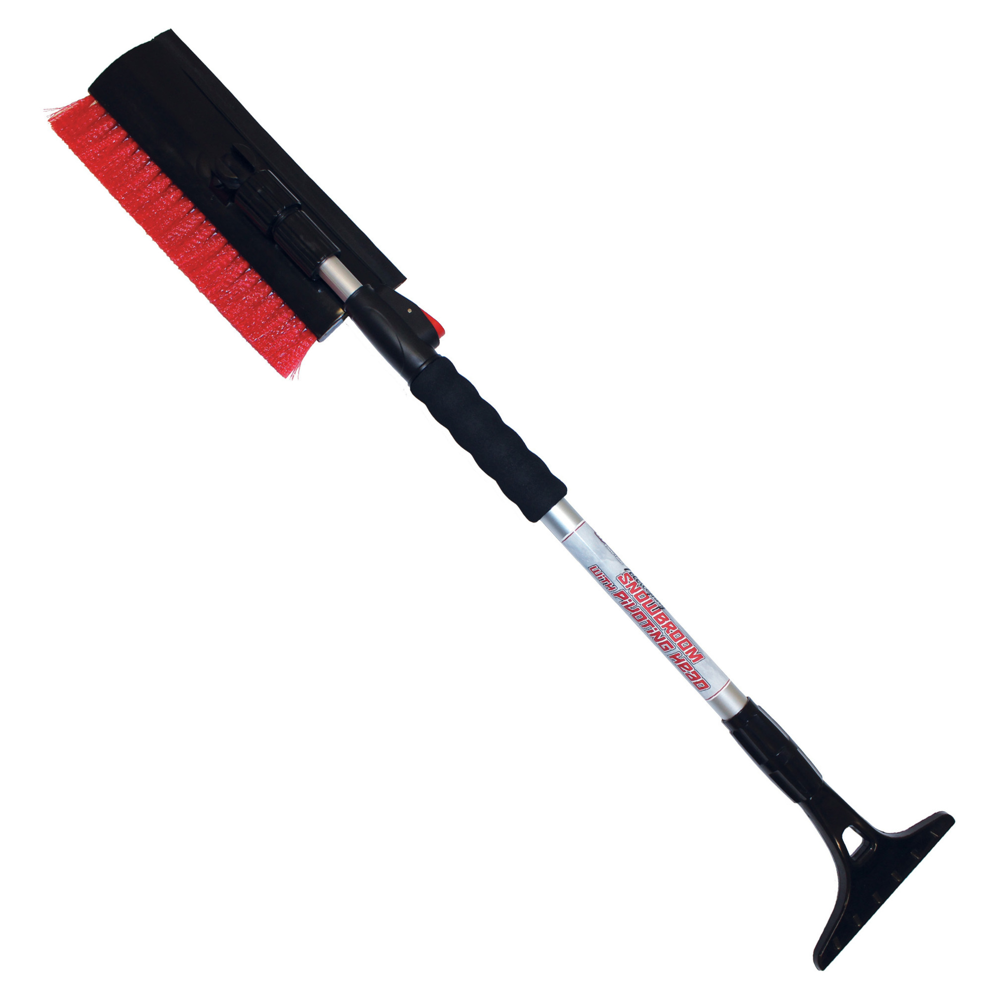 Emsco BigFoot, Bigfoot 45in. Telescoping Snowbroom w/Ice Scraper, Width 9 in, Model# 1707-1